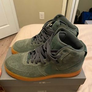 Air Force 1 High 07 LV8 Suede 'Vintage Green